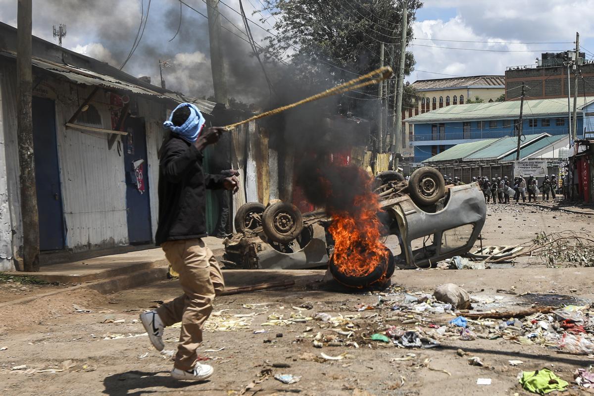 Protestas en Kenia contra el mandato del presidente Ruto