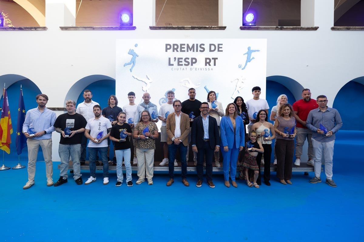 Jordi Marí, el Club Bádminton Pitiús y Dojo Ibiza, ganadores de los Premios del Deporte Ciudad de Ibiza 2025