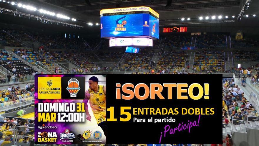 LA PROVINCIA te lleva al partido Dreamland Gran Canaria vs. Valencia Basket