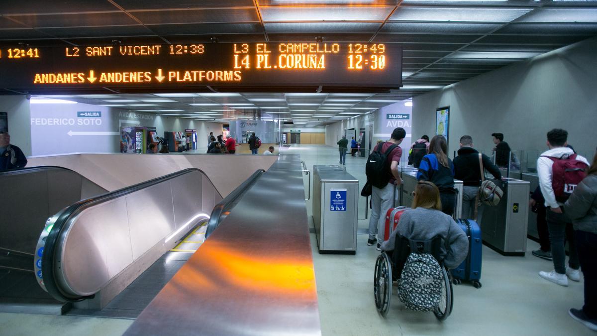 Estación de Luceros del TRAM