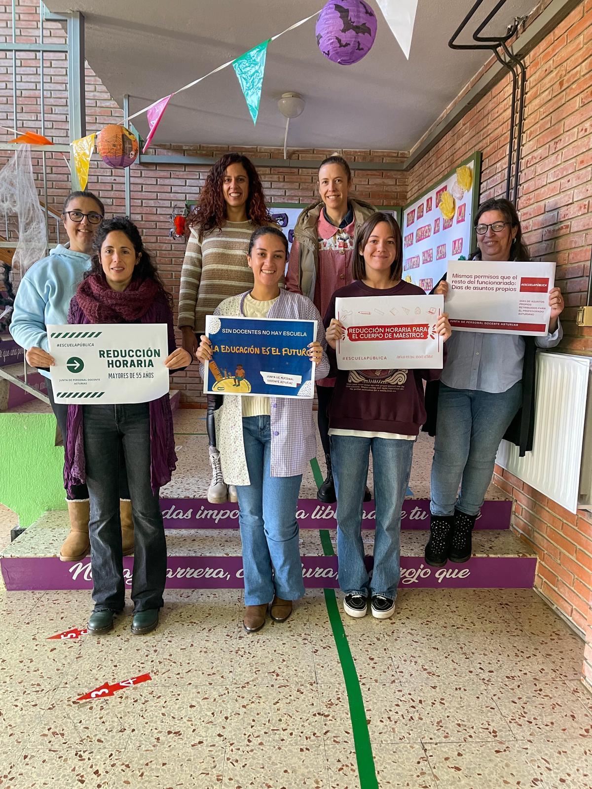 Así fueron las concentraciones organizadas en los centros educativos ...