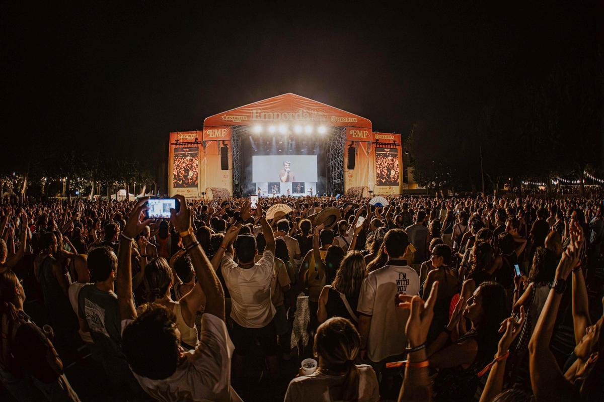 Les imatges de la primera nit de l'Empordà Music Festival