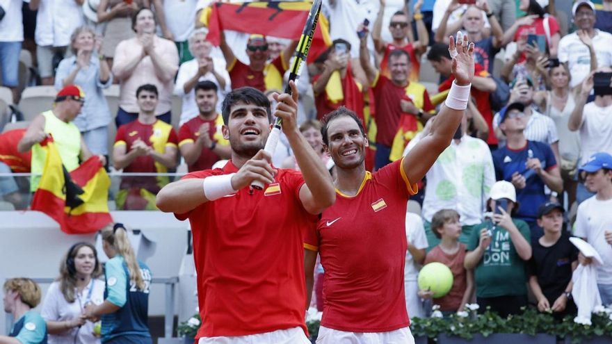 Horario y dónde ver el dobles de Nadal y Alcaraz de cuartos de final en los Juegos de París