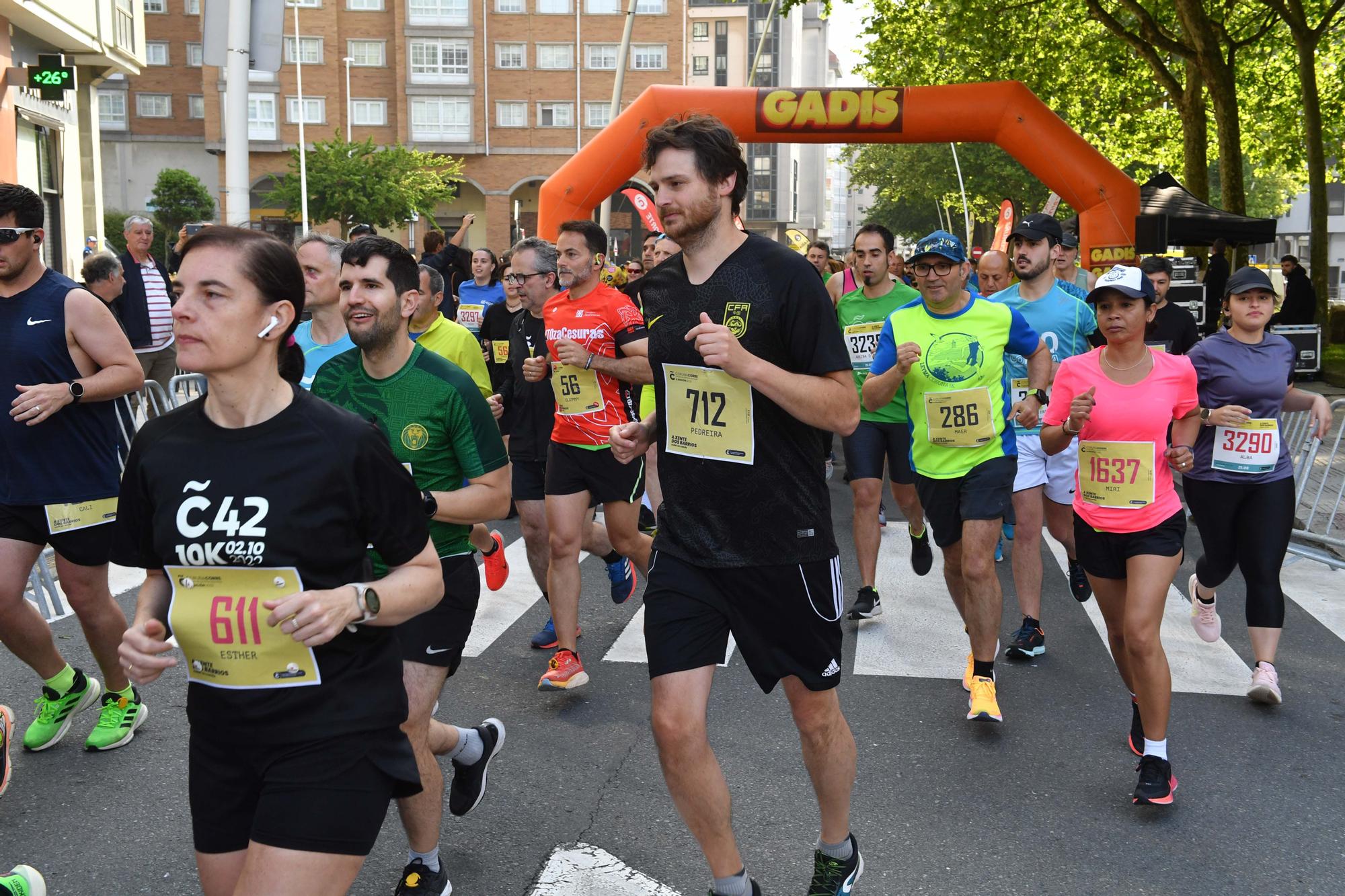 Carrera de Os Rosales del circuito Coruña Corre