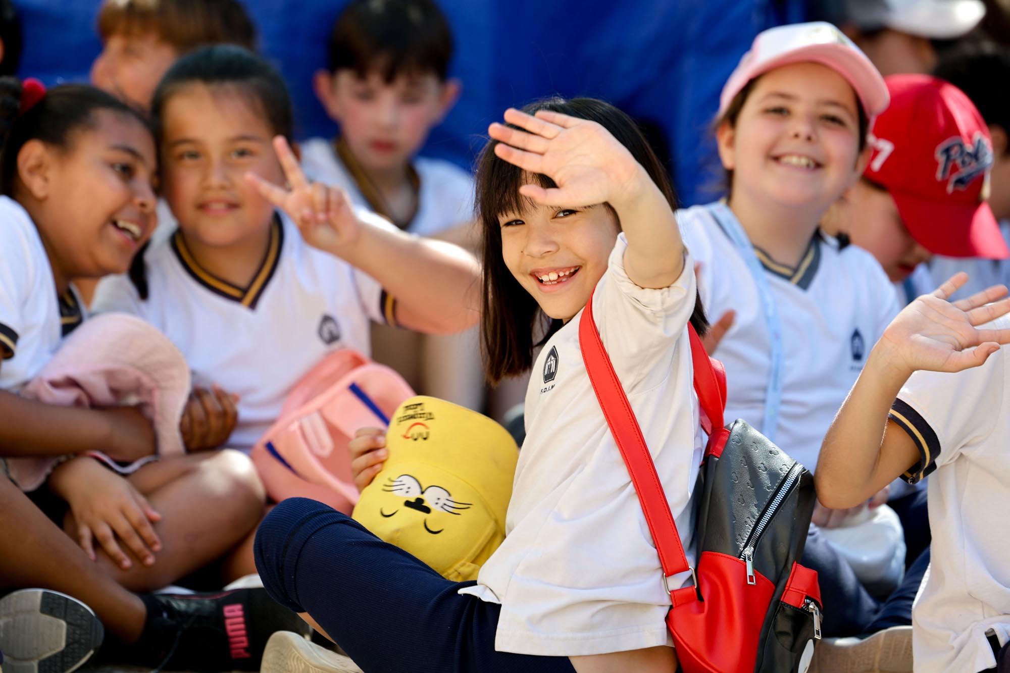 Los escolares de Ibiza visitan la feria Eivissa Medieval