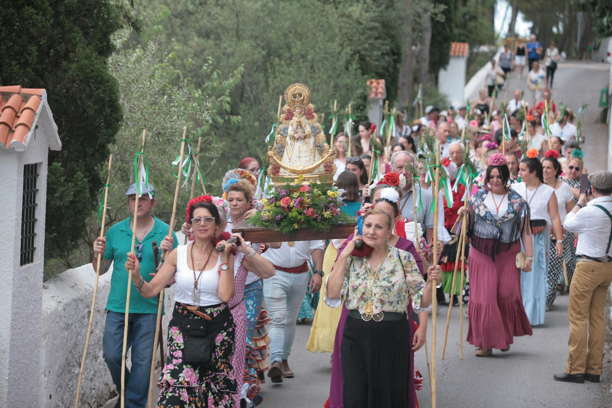 La Virgen del Rocío hace un alto en El Termet de Vila-real