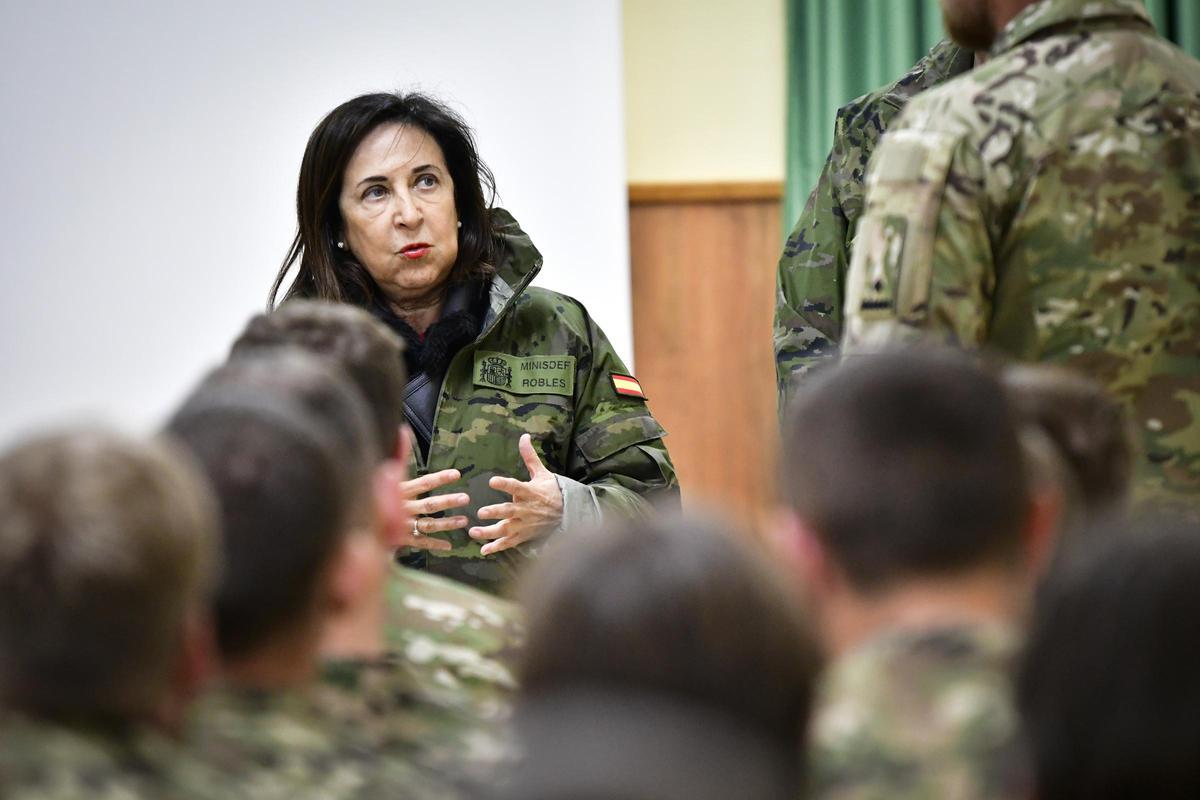 La ministra de Defensa, Margarita Robles.