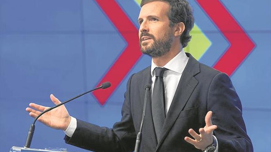 Casado pide al PP usar el virus para venderse como opción