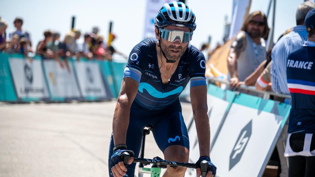 El ciclista Alejandro Valverde.