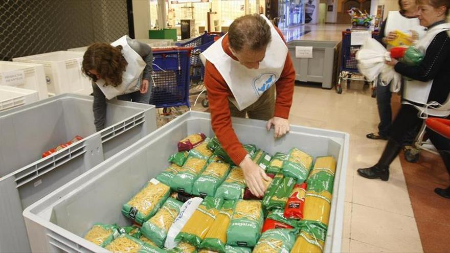 Carrefour activa su ‘operación kilo’ solidaria en Zaragoza