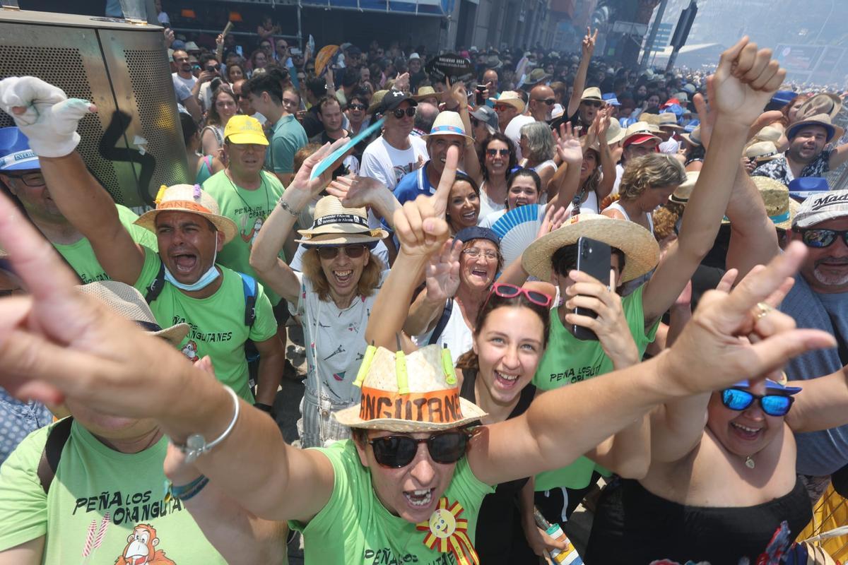 La potente mascletà del miércoles 22 de junio en imágenes