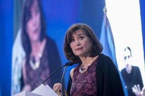 En la imagen de archivo, la subdirectora general de Ciencias Sociales y Humanas de la Unesco, Gabriela Ramos. 