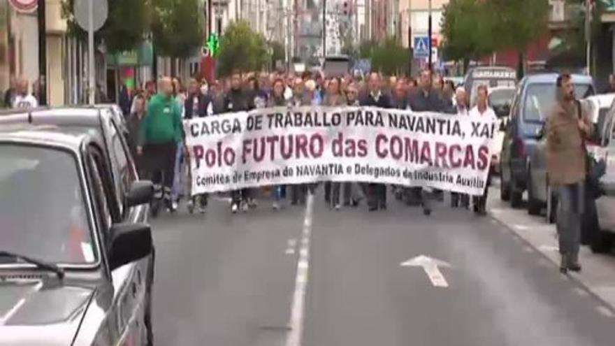 Protestas en Navantia