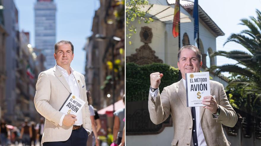 Alberto Dacasa con su libro &quot;El método Avión&quot;