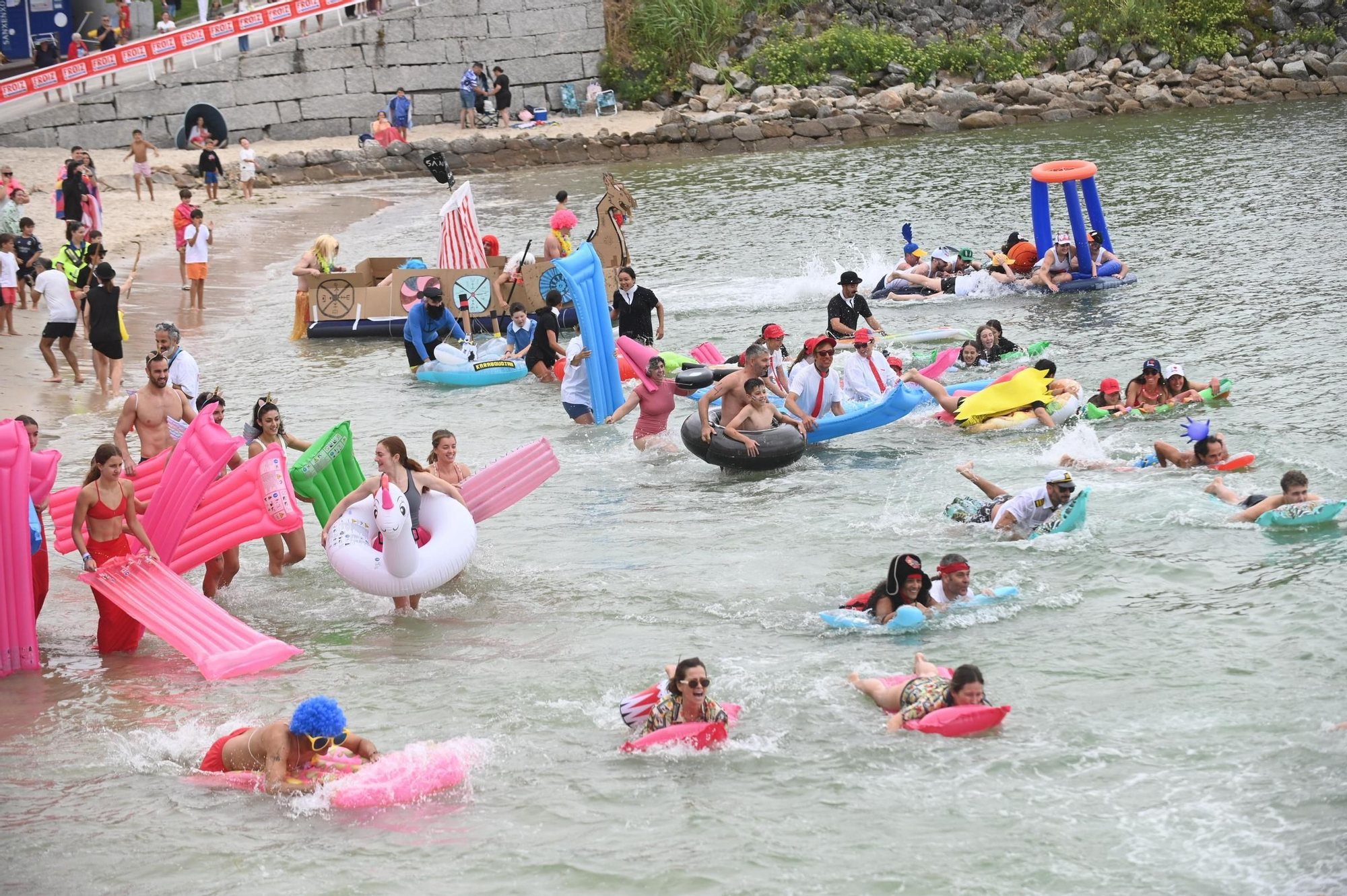 Las imágenes del Campeonato Mundial de Colchonetas en Sanxenxo