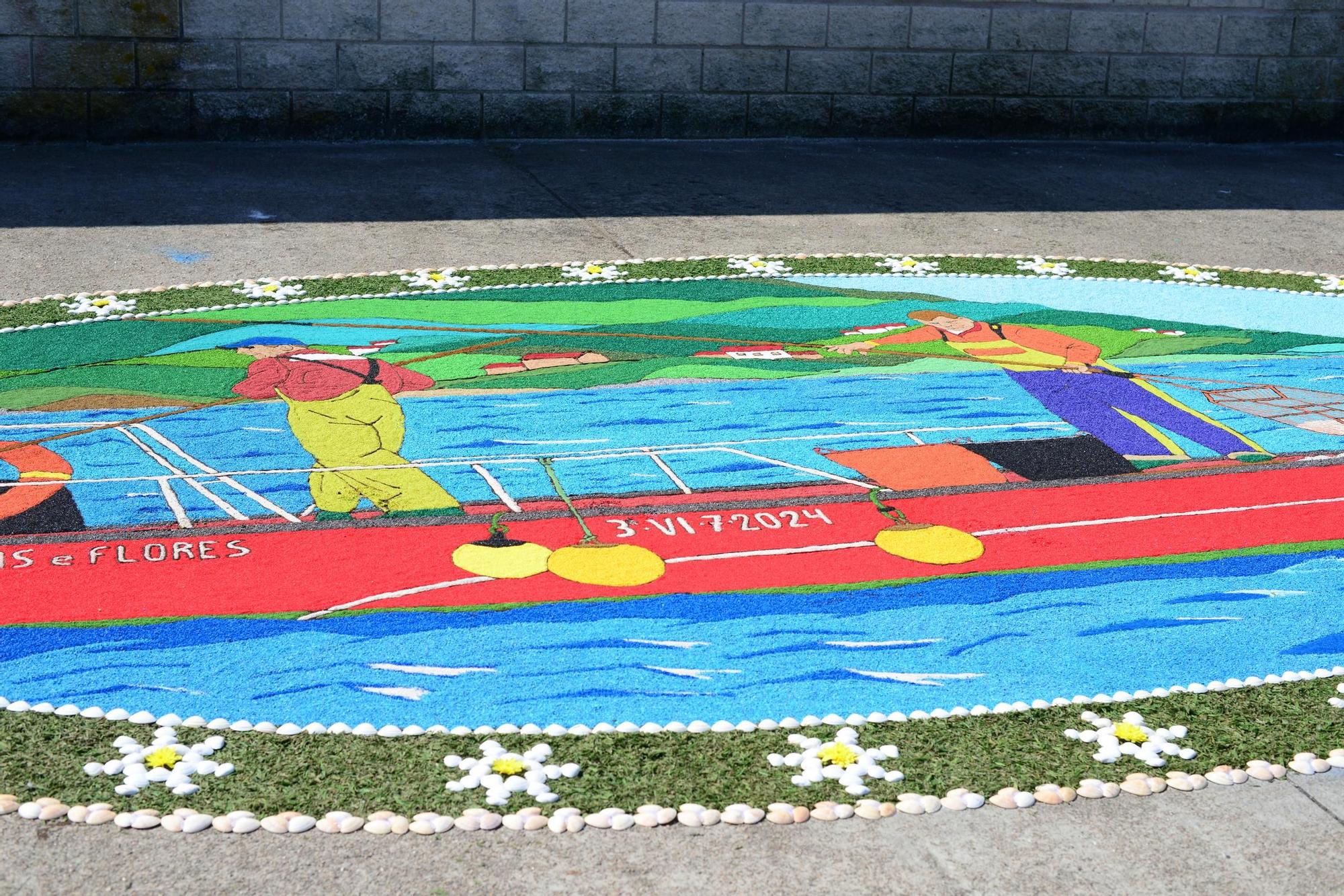 Las celebraciones en honor a la Virgen del Carmen en O Morrazo. La procesión en Bueu