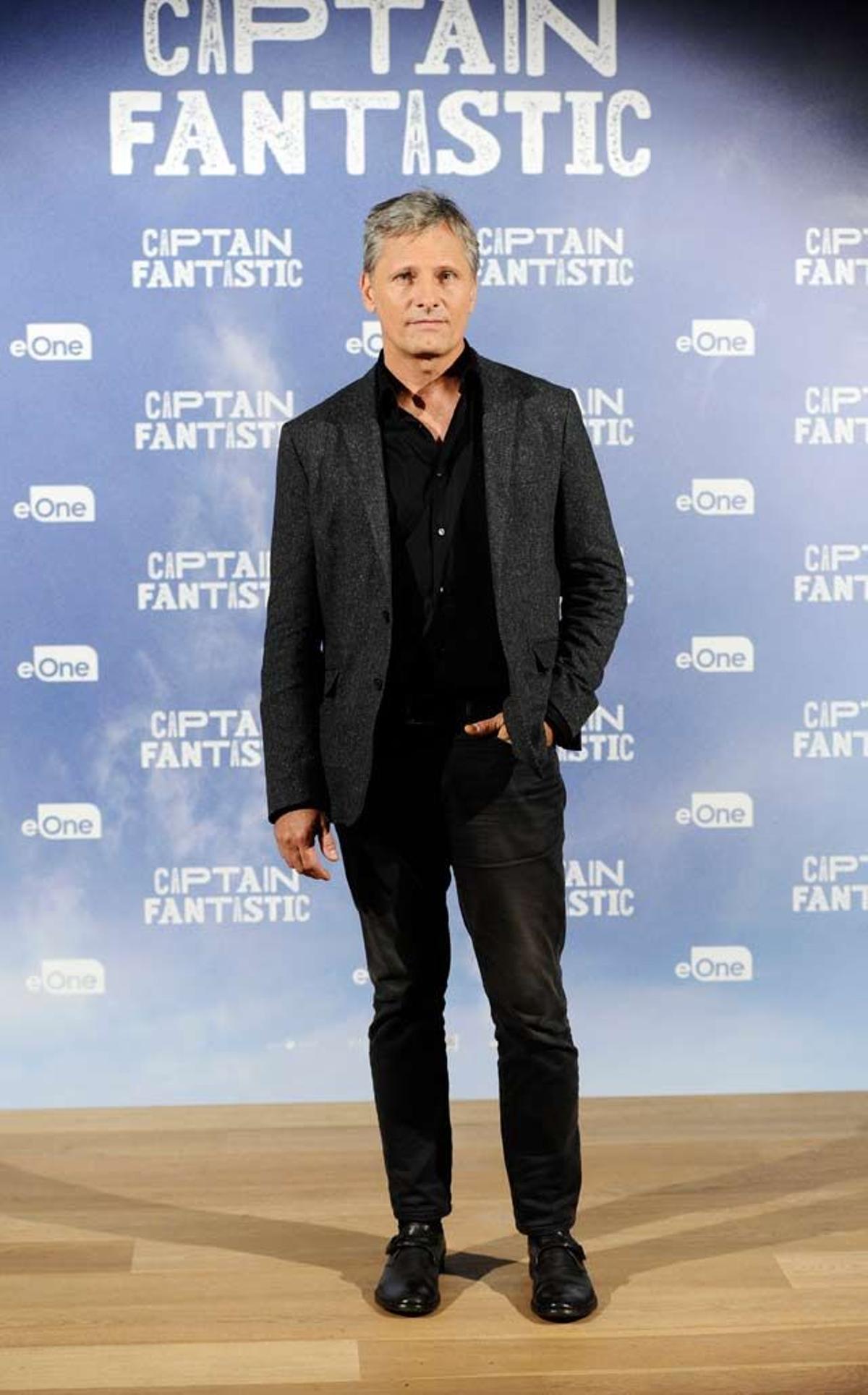 Viggo Mortensen presenta 'Captain Fantastic' en Madrid