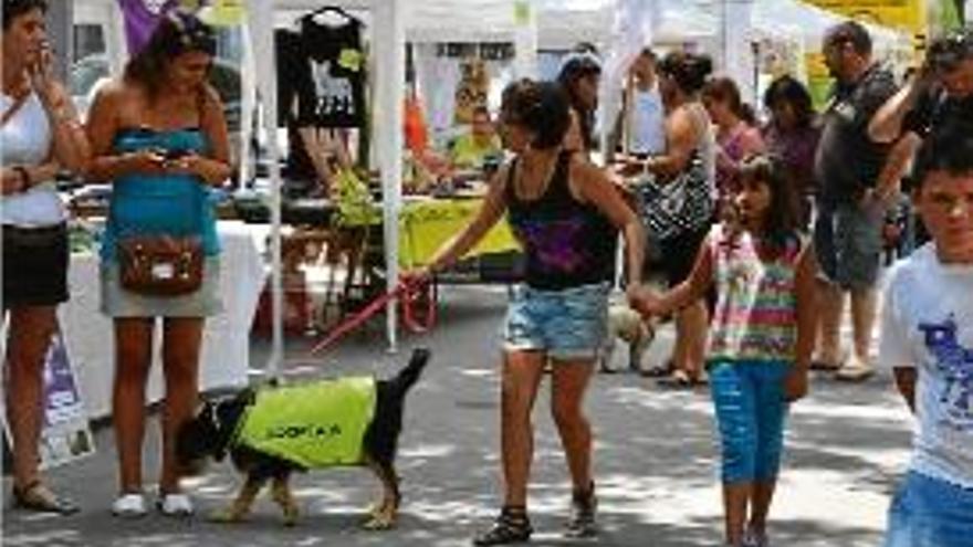 Alguns dels participants en la mostra del cap de setmana.