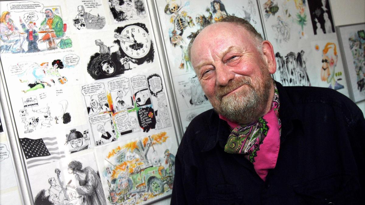 El dibujante danés Kurt Westergaard