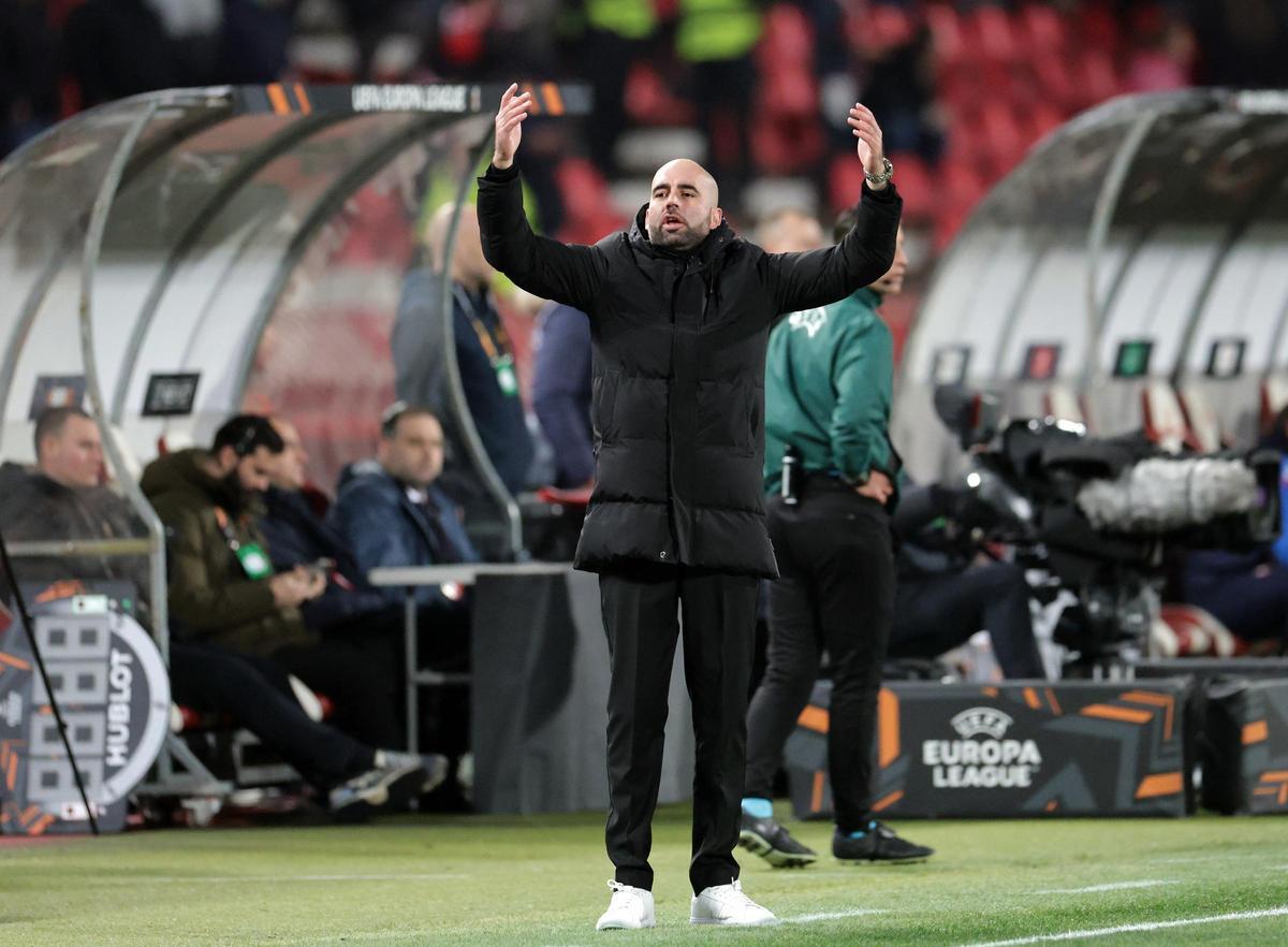 Las imágenes del Estrella Roja - Celta en Belgrado