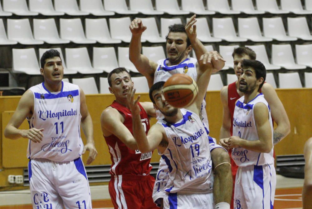 Les imatges del Bàsquet Girona-L''Hospitalet (69-75)