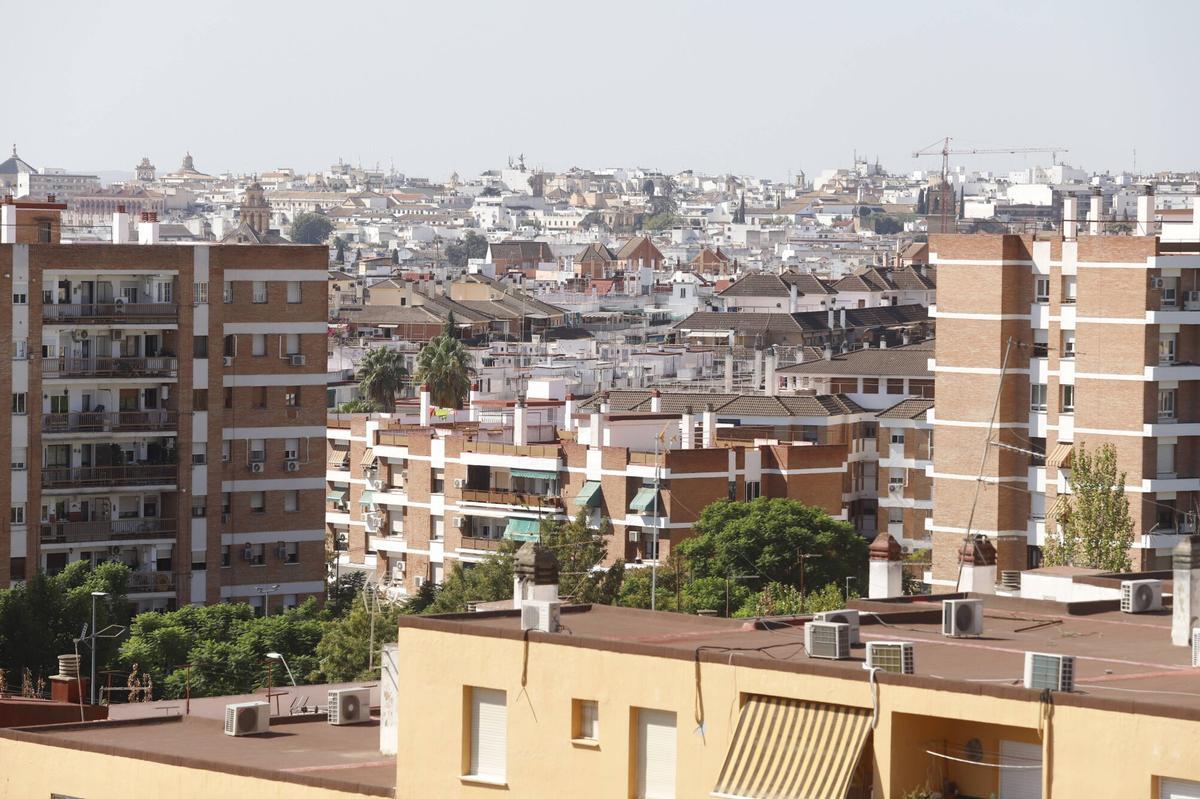A.J.González Córdoba Vista aérea de la ciudad General vivienda barrios