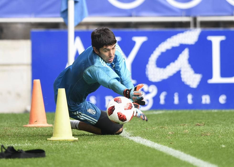 Entrenamiento del Oviedo