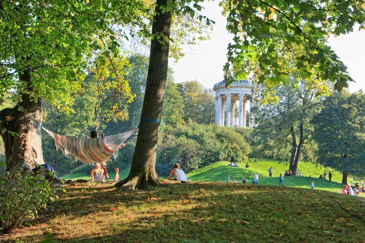 English Garden, Munich, Alemania