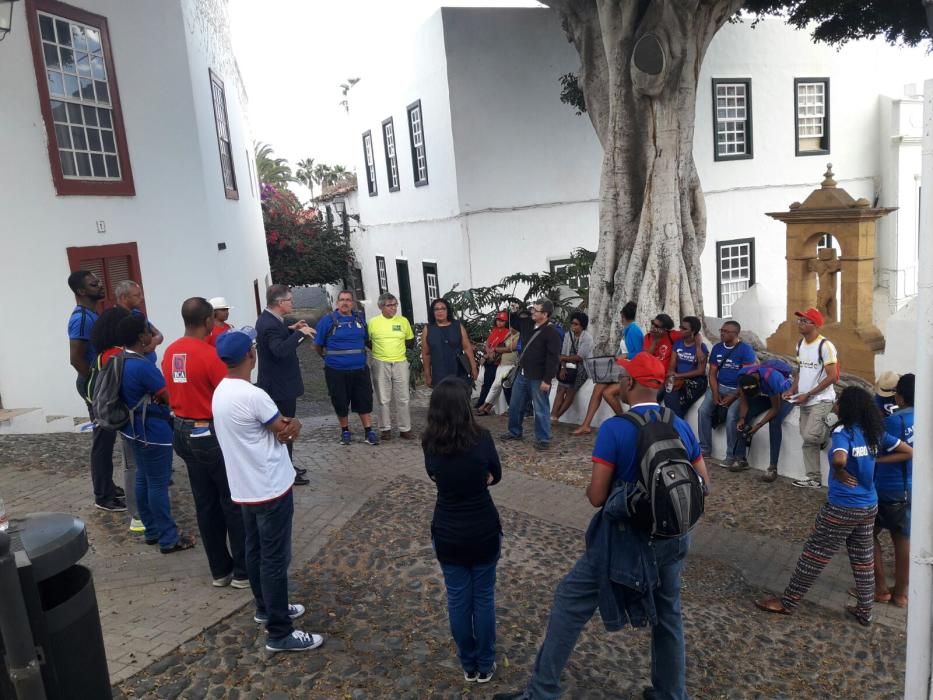 Visita del grupo de Caminheiros Sem Fronteiras