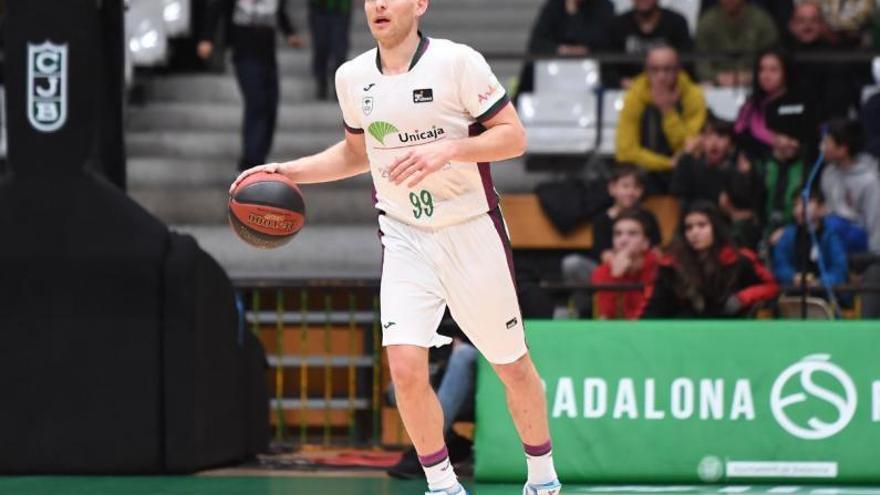 Gal Mekel, en su partido de debut el pasado mes de marzo ante el Joventut de Badalona.