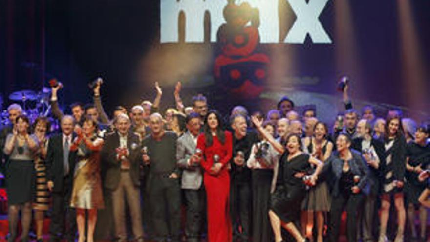 Los galardonados en los PremiosMax.