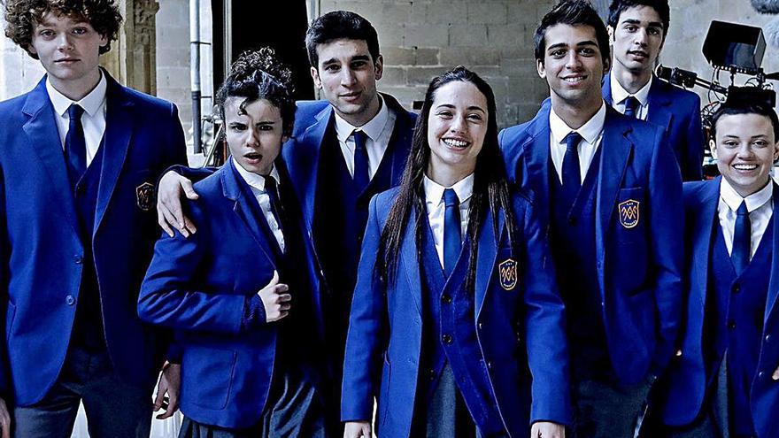 Els protagonistes d&#039;«El internado: las cumbres».