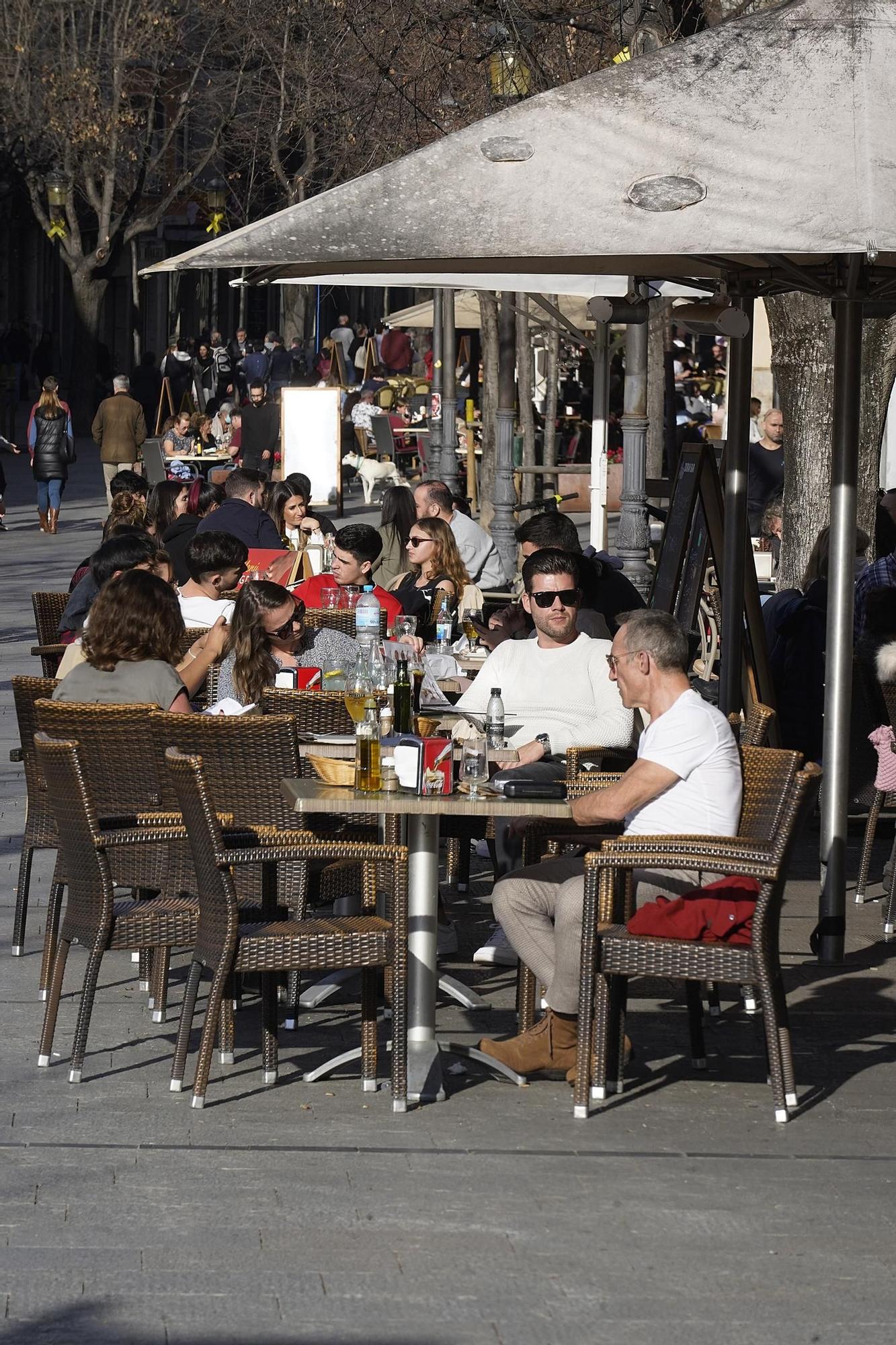 Girona viu un Nadal i Cap d’Any amb una calor de rècord