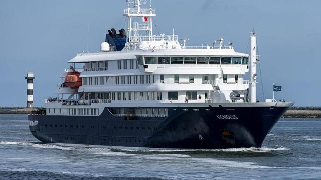 El crucero polar "Hondius".