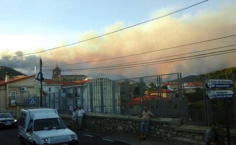 Incendio de Acebo y Perales del Puerto