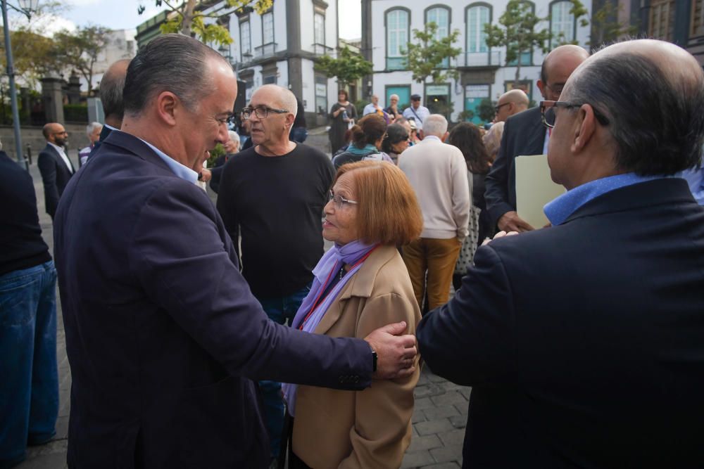 ARUCAS. Entierro de los restos encontrados en el Pozo de Tenoya.  | 24/03/2019 | Fotógrafo: José Carlos Guerra