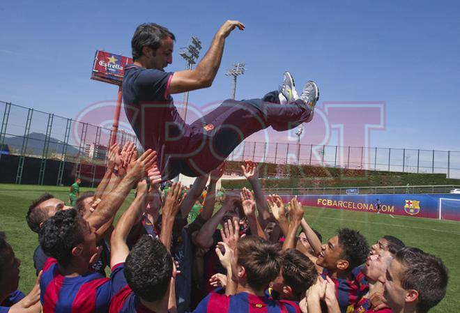 El FC Barcelona cadete, campeón de liga