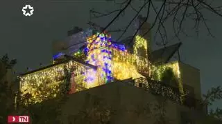 La casa de Carabanchel viral: 11.500 luces navideñas y espectáculos los fines de semana
