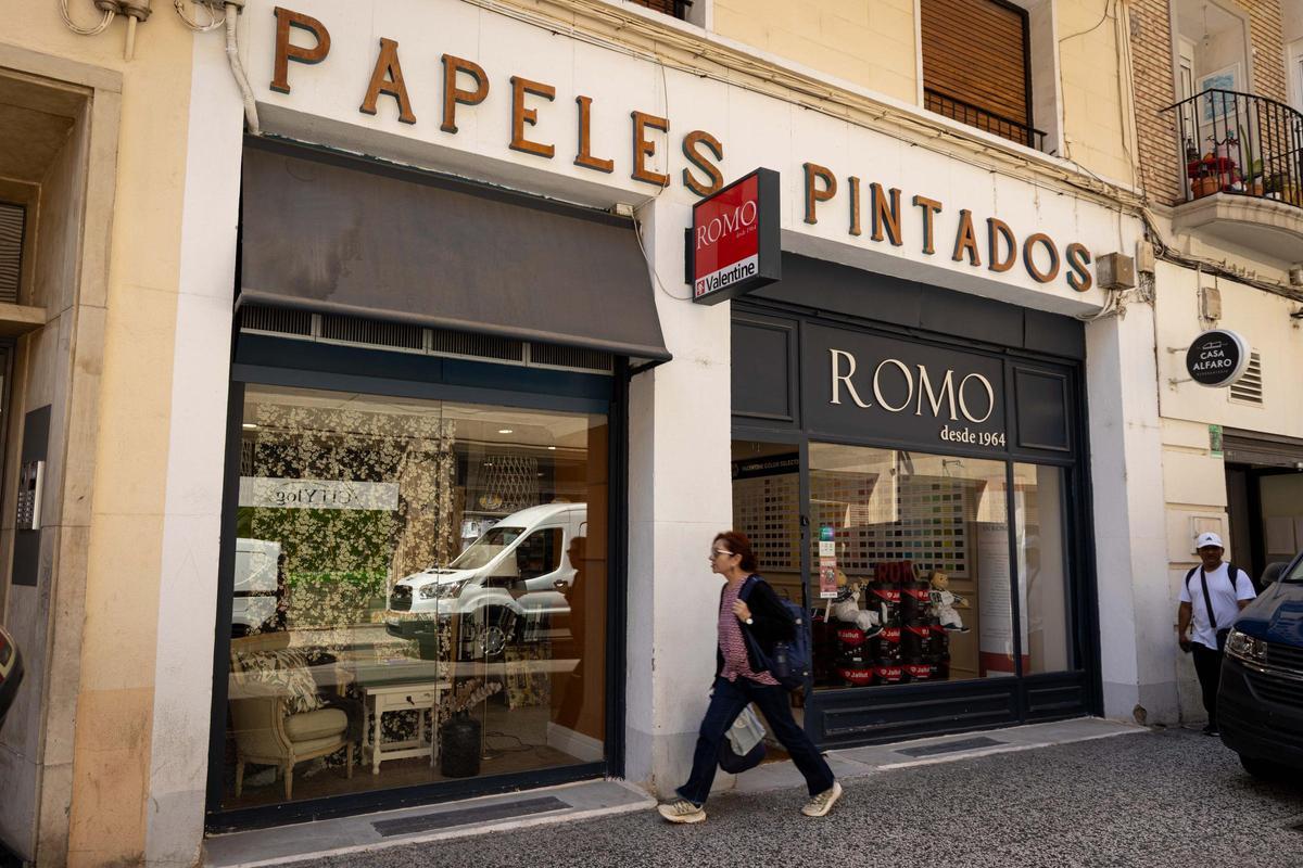 La tienda Romo se encuentra en la céntrica calle San Lorenzo de Zaragoza.