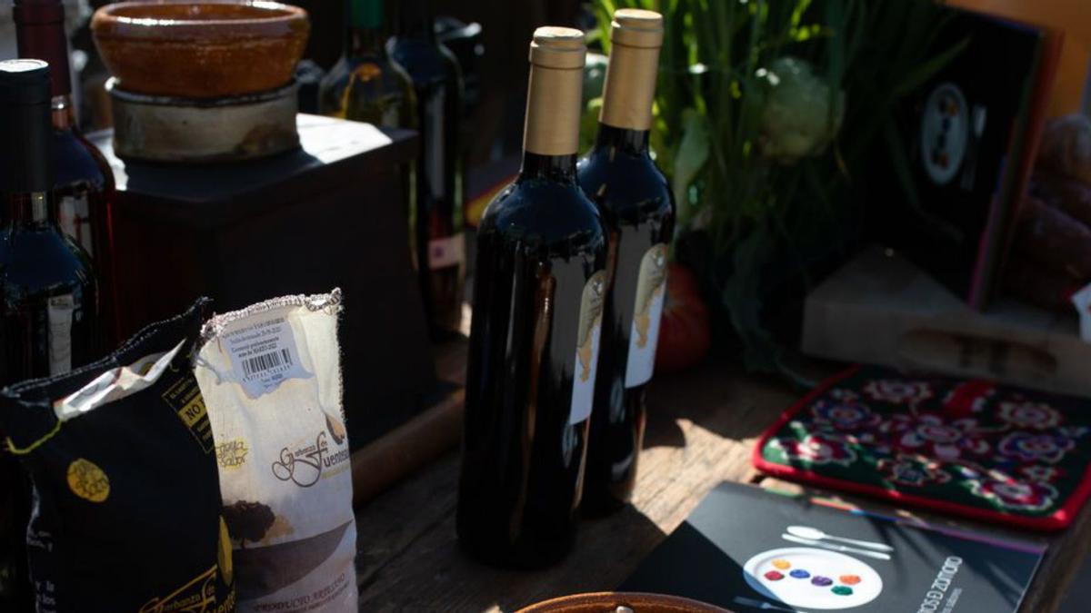 Productos de la tierra en la actividad de “Zamora Paisaje Cultural” . |