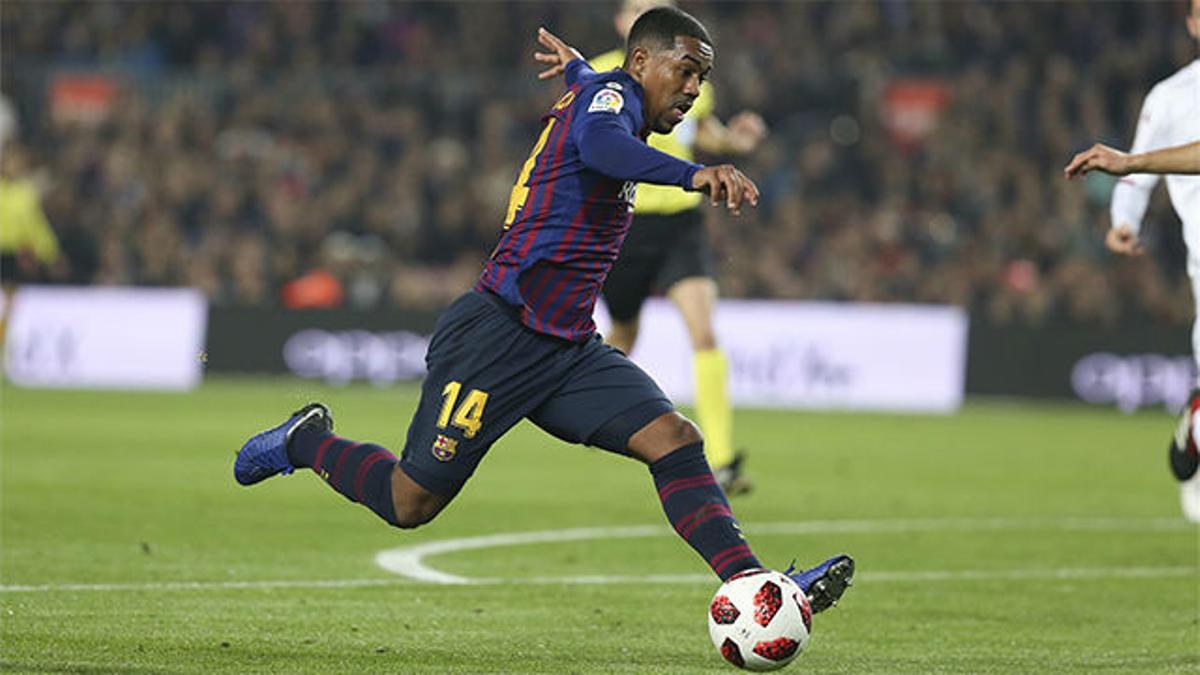 Las lágrimas de Malcom tras lesionarse