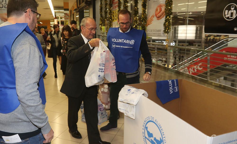 Bencosol pretende superar las 600.000 toneladas de alimentos en dos días de solidaridad en los supermercados de Málaga