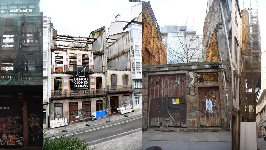 Estos son los 8 edificios en ruina que el Concello de A Coruña sacará a subasta forzosa