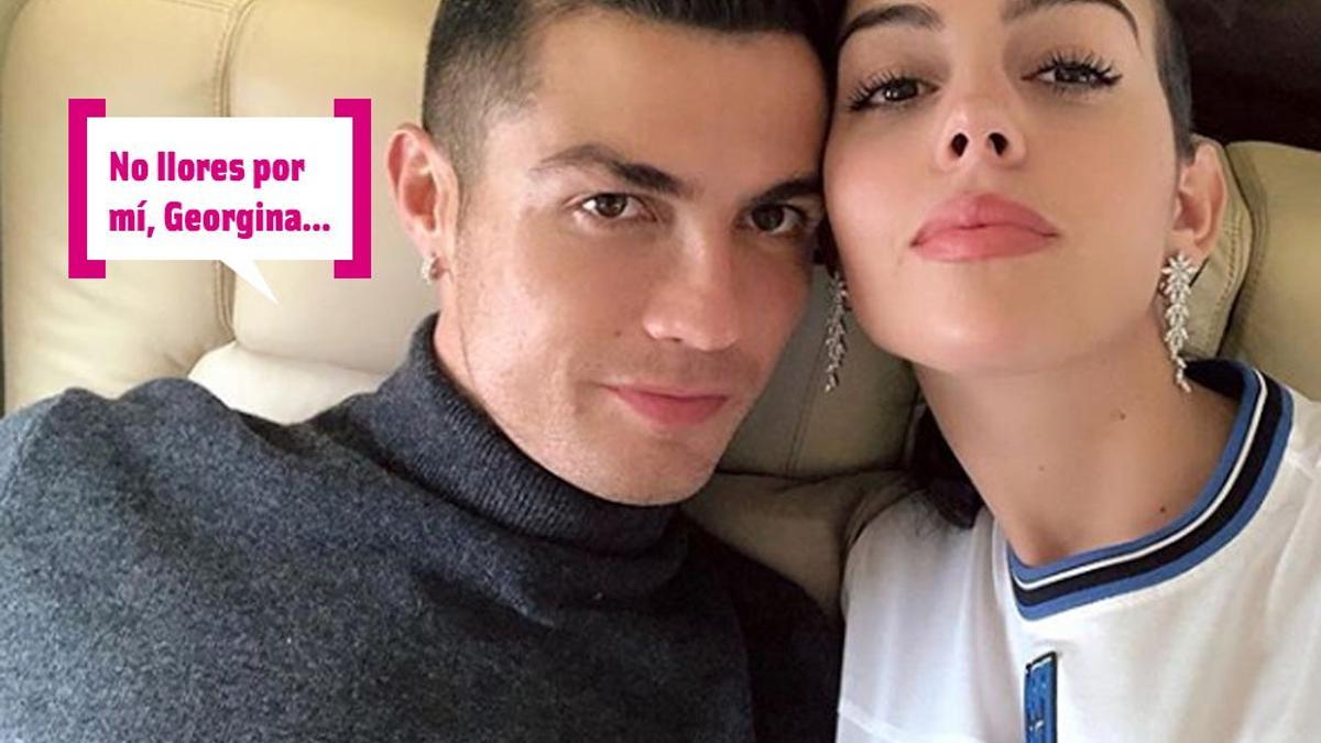 Georgina se emociona con Cristiano