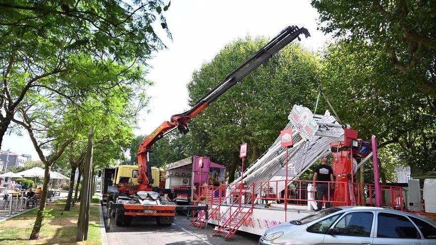 Pontevedra convoca la puja de más de 220 puestos festivos de La Peregrina con tasas entre  95 y 10.600 euros