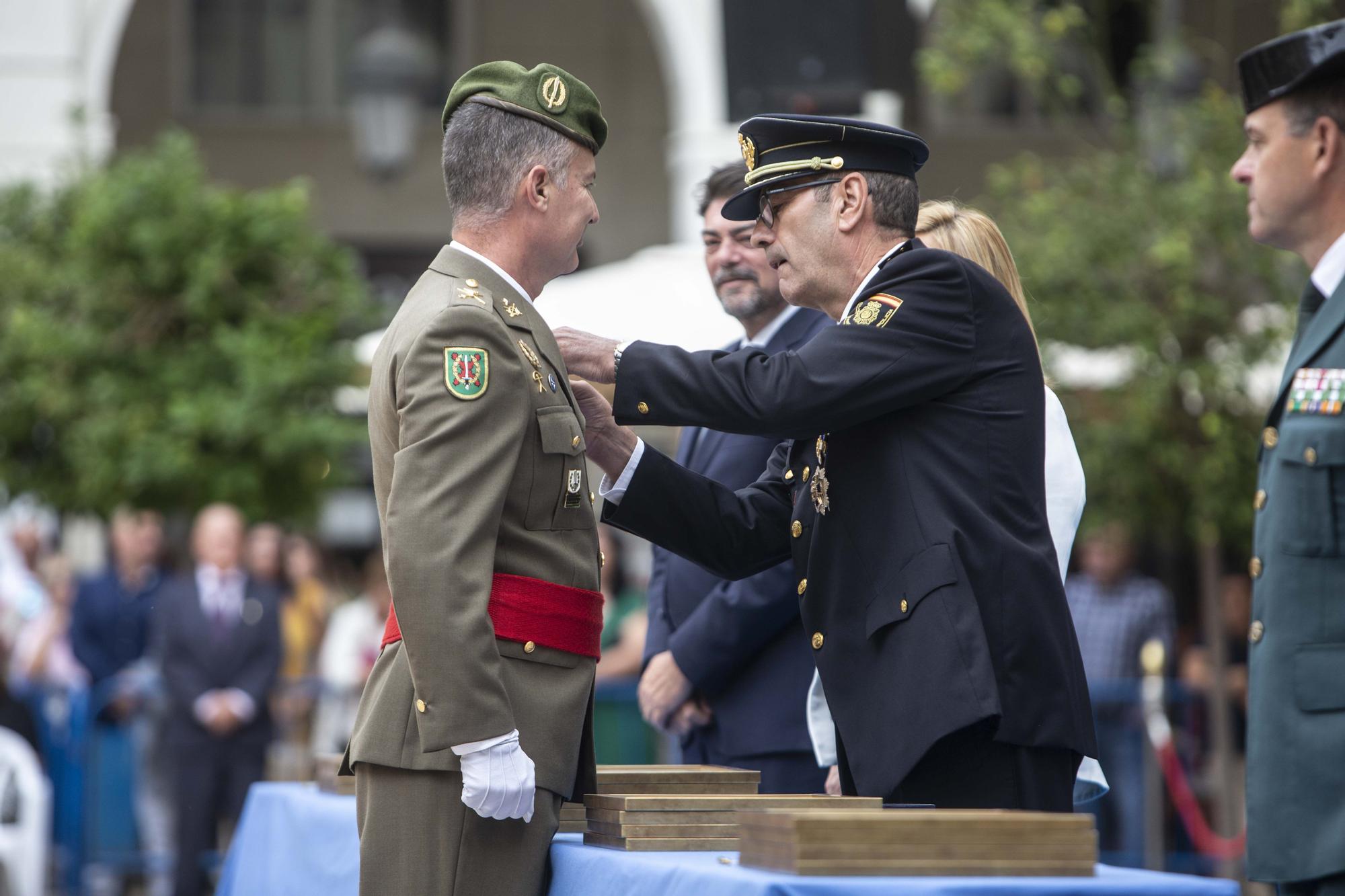 Actos de celebración del Patrón de la Policía Nacional en Alicante.