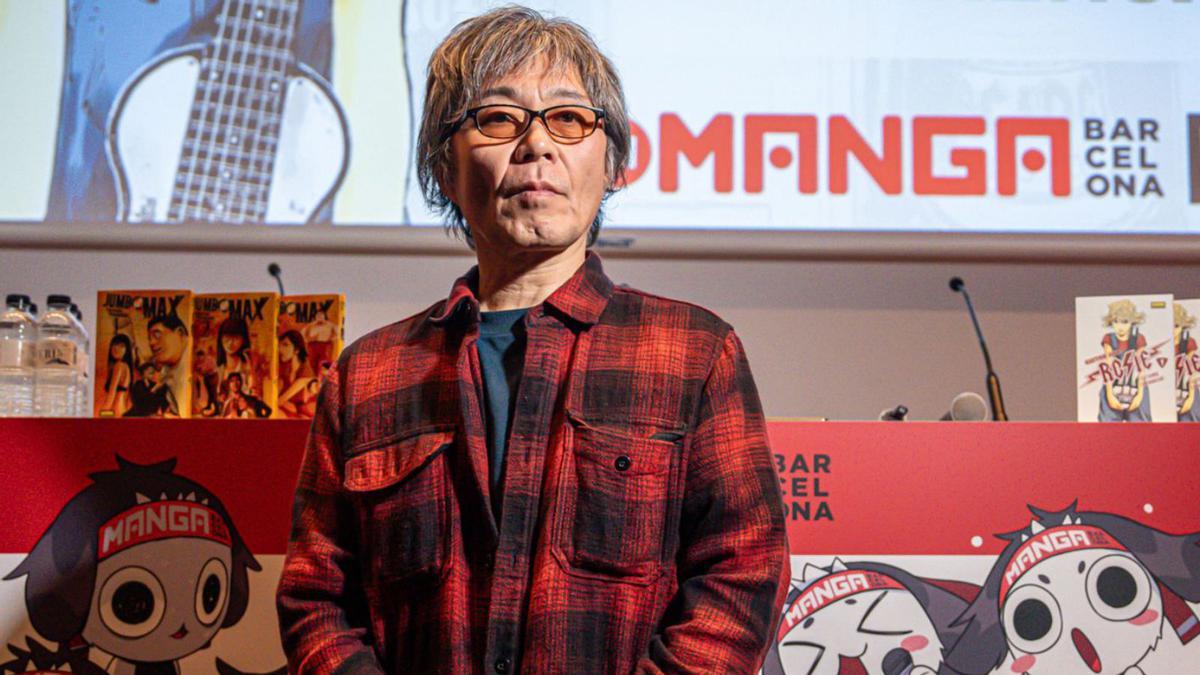 Tsutomu Takahashi, en el Manga Barcelona.  | MANU MITRU