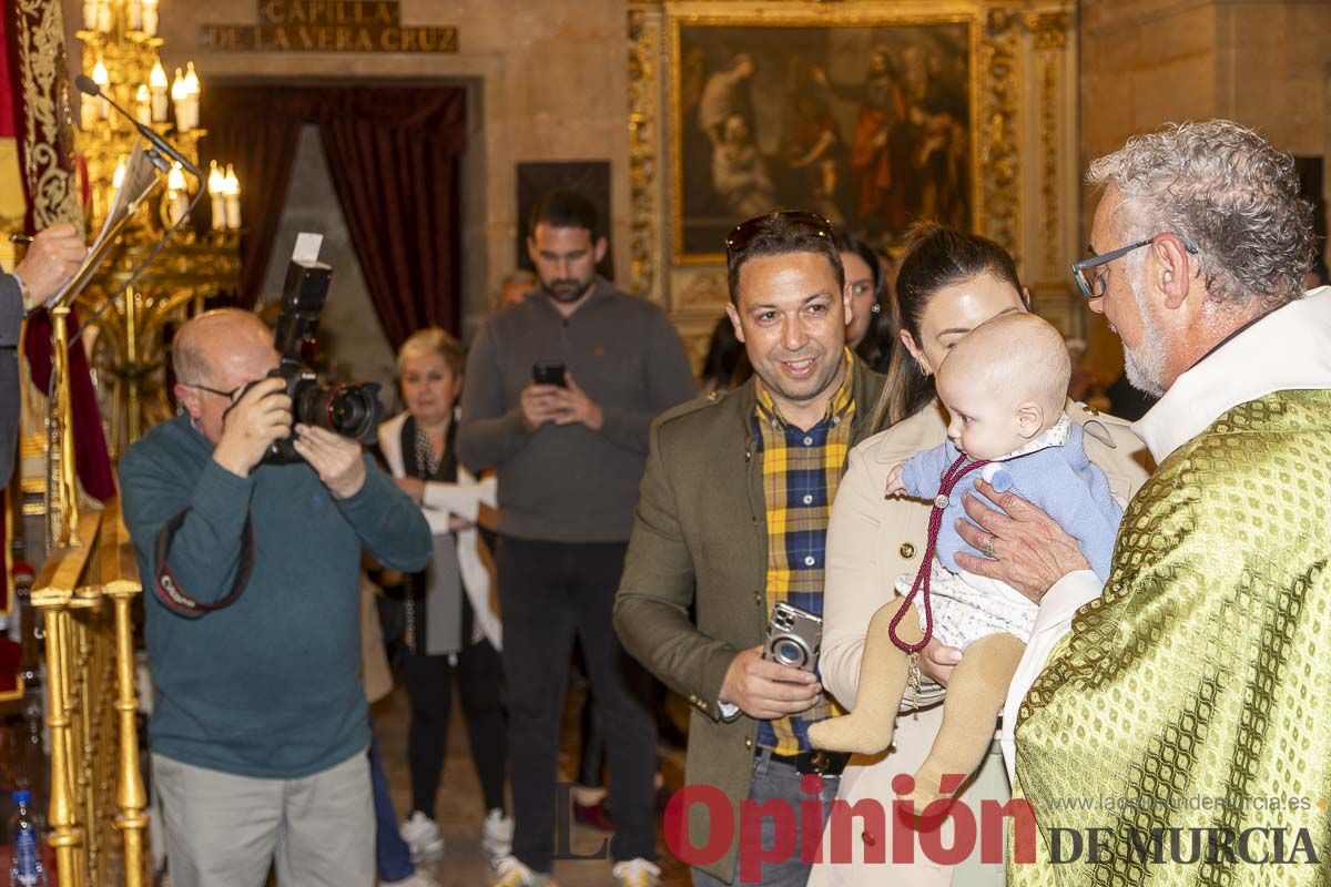 Presentación a la Vera Cruz de Caravaca de los niños nacidos en 2023