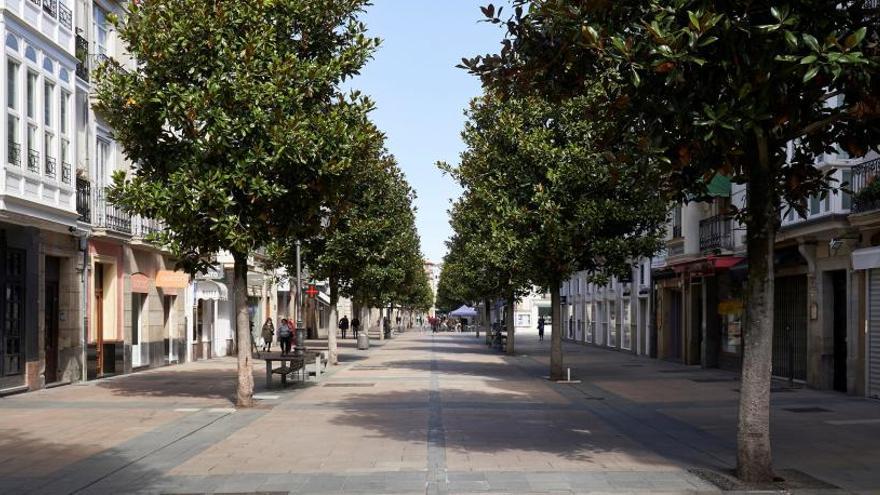 Comercios cerrados en Vitoria.