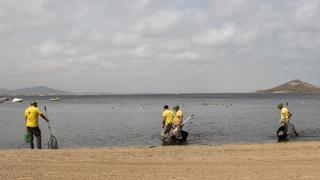 El Mar Menor marca su récord de temperatura